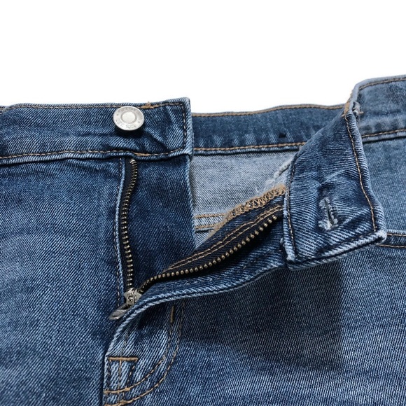 GAP | Floral Embroidered Cut-off Jean Shorts Sz 30 - Picture 6 of 14